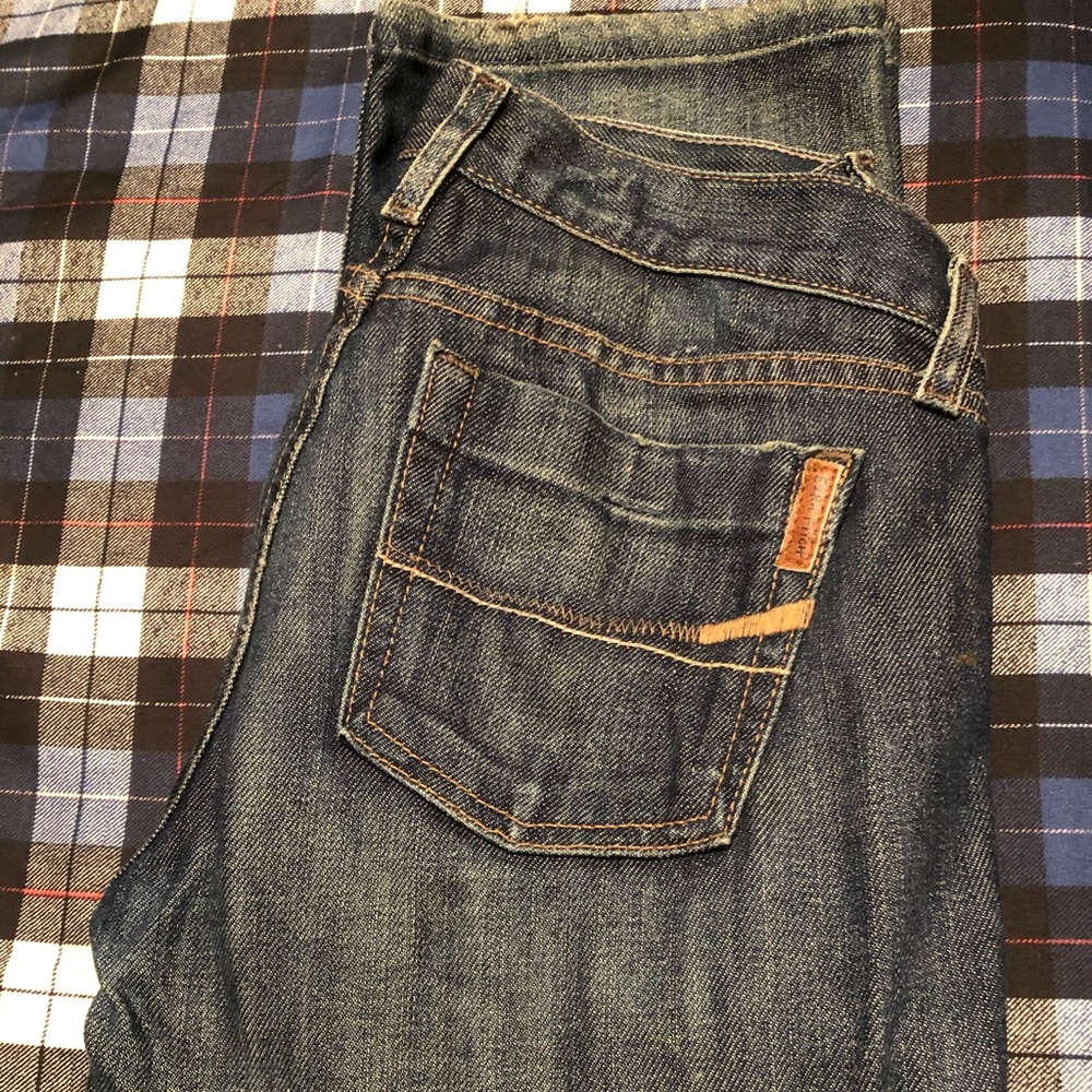 Abercrombie and Fitch Ezra jeans. Like new.